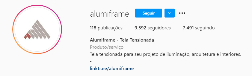 Instagram Alumiframe